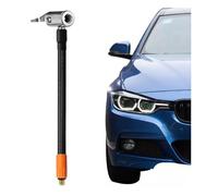 Tubo di ricambio per pompa per pneumatici, 40 cm, a rilascio rapido, per gonfiaggio pneumatici, portatile, per auto, con adattatori per valvole, per bicicletta, moto, auto