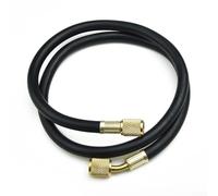 Tubo di ricarica con manometro da 0,9 m per uso HVAC nominale a 600 PSI, compatibile con R410A e altri