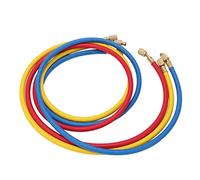 Tubo di Ricarica del Refrigerante, 3 Pezzi Tubo di Ricarica AC Kit di Tubi HVAC Professionali a 3 Colori per Refrigeranti R134A R12 R22 R502