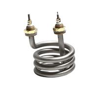 Tubo Di Riscaldamento, Filettatura M16 AC220V 380V Tubo Di Riscaldamento Dell'acqua Del Distillatore Con Tubo 304SUS Elemento Riscaldante Dell'acqua Da 2500 W(220V,3KW 80mm)