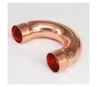 Tubo di saldatura for condizionatore d'aria, frigorifero, con estremità in rame a gomito da 180 gradi, 35x1,2x108 mm