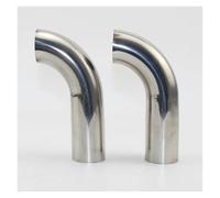 Tubo di scappamento Auto Raccordi Di Collegamento Per Tubi Gomito Con Saldatura Gomito Da 90 Gradi In Acciaio Inossidabile 304 63mm 19/25/32/38/51 / 63mm Tubo di Scappamento(32mm (65mm x 120mm))