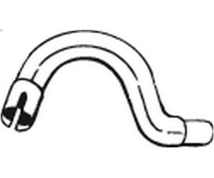 Tubo di scappamento BOSAL 736-003 VOLVO 940 (944) 2.4 1990-1994