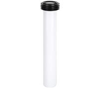 Tubo di Scarico 300mm, Tubo di Scarico Dritto Allungato per Serbatoio Acqua Nascosto Bianco per Attrezzature da Bagno