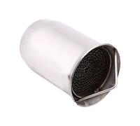 Tubo di Scarico, 51mm Universale Tubo di Scarico per Motocicletta Silenziatore Eliminatore di Rumori Inserto DB Killer, Argento(D)