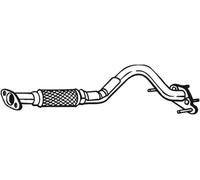 Tubo di scarico BOSAL 750-073