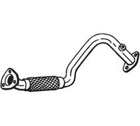 Bosal Tubo di scarico 750-307 per OPEL Mokka / Mokka X (J13) Anteriore
