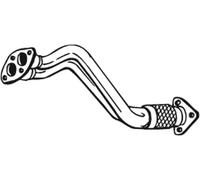 125 CV TUBO GAS SCARICO PER AUDI A4 8D2 1.8 KW 92 CV 125