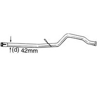 Tubo di scarico 889-183 BOSAL per PEUGEOT 206 Hatchback