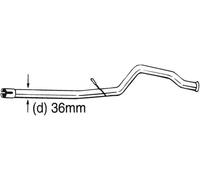 Tubo di scarico BOSAL 889-189