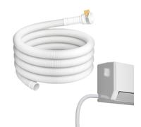 Tubo di scarico 'acqua AC | Tubo di scarico deumidificatore da 3 m, adatto per tubi di diametro 2,5 cm con giunto in gomma per condotto di ventilazione deumidificatore commerciale