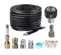 Tubo di scarico ad alta pressione da 10 metri per la rondella di Karcher con rinforzo a strato tessuto per compiti di pulizia professionali