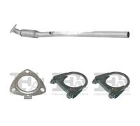 Tubo di scarico ASMET per OPEL Combo C Box, MPV 1.6, 66 KW 10/04-, OPEL Corsa