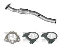 Tubo di scarico ASMET per OPEL Corsa D Hatchback 1.4, 64 KW 1.4, 66 KW 1.4
