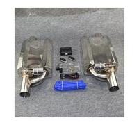 Tubo Di Scarico Auto Per BMW E90 E46 Marmitta Scarico Per Auto 304 Acciaio Inox Interruttore Controllo Remoto Elettrico Tubo Suono Profondo Doppia Coda(Pneumatic 51)