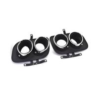 Tubo di Scarico Auto Terminale di scarico per auto Quad in acciaio inossidabile 304 per 992 per Carrera 2/4 /S /4S(Argento)