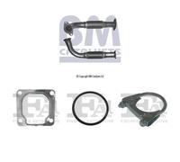 TUBO GAS SCARICO PER Ford Mondeo III Tre Vol. 2.2 TdCi 114 KW 155 CV Tubo gas