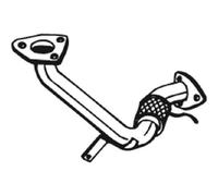 Tubo di scarico 737-395 BOSAL per LAND ROVER FREELANDER I Soft Top FREELANDER I