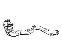 Tubo di scarico BOSAL 787-001