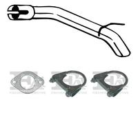 Tubo di scarico BOSAL per OPEL Astra J Hatchback 1.6, 85 KW 12/09 -