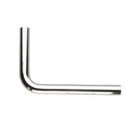 Tubo di scarico con curva 90° per sifoni Luxor diametro 30mm 30cm 35050200