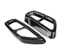tubo di scarico Copertura della per gola per coda per dell'auto del tubo di scarico dello in acciaio inossidabile nero per BMW Serie 5 G30