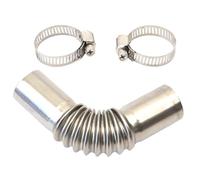 Tubo Di Scarico Del Riscaldatore - Tubo D'aria Flessibile, In Acciaio Piegabile | Extension Extension Resistente Alla Temperatura, Linea Del Connettore Di Ventilazione Universale, Condotto Di