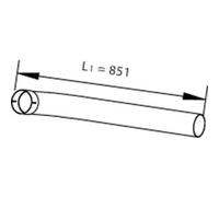 Tubo di scarico DINEX 47190