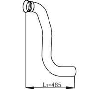 Tubo di scarico DINEX53277