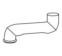 Tubo di scarico DINEX80554