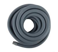 Tubo di scarico flessibile da 10 m, per lavatrice, lavastoviglie, materiale PP, facile da montare, adatto per connettori da 20 - 23 mm, tubo durevole per uso domestico e commerciale, sostituzione