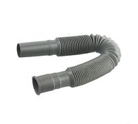 Tubo di scarico flessibile in PVC con chiusura automatica per prevenire, compatibile con impianti idraulici per lavabo, bagno domestico, design a tubo anti-trabocco