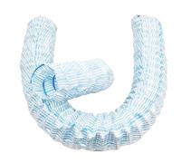Tubo di scarico flessibile perforato in tessuto non tessuto da 2 pollici, 3 pollici, 4 pollici e 6 pollici, tubo di scarico permeabile ed espandibile for giardini, marciapiedi, prato, drenaggio del pa