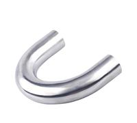 Tubo di scarico for auto in acciaio inossidabile 316L, gomito a U, tubo di scarico for auto ...(76mmx2mm)