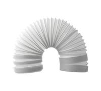 Tubo di scarico for condizionatore d'aria, tubo di scarico for condizionatore d'aria, prolunga for condotto, tubo di scarico portatile bianco da 1 m, miglioramento della casa Per Climatizzazione(13x10