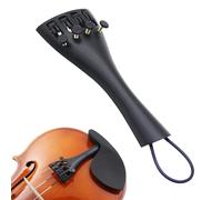 Tubo di scarico in metallo per violino - multiuso - Porta violino per strumenti 4/4 | Parte leggera per violino per principianti, pratica musicale e manutenzione degli strumenti, inclusa