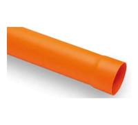 Tubo di scarico in PVC 125x1000mm