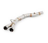 Tubo Di Scarico Moto Catalizzatore Elimina Tubo Per Transalp 700 Per XL700V Per XL700 2008-2015 2016 2017 Silenziatore con Acciaio inossidabile