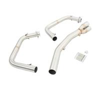 Tubo di scarico moto Compatibile Con Per Ninja250 Per Ninja400 2017-2025 Sistemi Di Scarico Per Moto Modifica Il Silenziatore Slip On Mid Link.