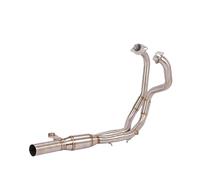 Tubo di scarico moto Compatibile Con SUZUKI Per GSX250R Per DL250 Modifica Senza Silenziatore Moto Sistema Completo Moto Tubo Di Collegamento Anteriore-Medio Scarico Slip On