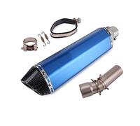 Tubo Di Scarico Moto Mid Link Tubo Slip On 51mm Silenziatore A Doppia Uscita No DB Killer Per F800GS F650GS F700GS F800GT(4)