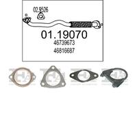 Tubo di scarico BOSAL per ALFA ROMEO 156 Sedan,Combi 1.9, 110 KW