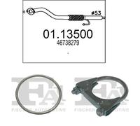 Tubo di scarico MTS per FIAT Brava Hatchback 1.2, 59 KW , FIAT Bravo