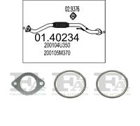 Tubo di scarico POLMO per NISSAN Primera II Combi, WP11 2.0, 96 KW 2.0, 85 KW