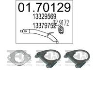Tubo di scarico MTS per OPEL Astra J Hatchback 1.6, 85 KW 12/09 -
