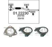 Tubo di scarico MTS per OPEL Vectra C Hatchback, Sedan 1.6, 74 KW 04/02 -