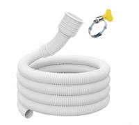 Tubo di scarico per apparecchi di lavaggio costruito per soddisfare le aspettative comuni del codice idraulico residenziale per la sicurezza dei materiali (4 m)