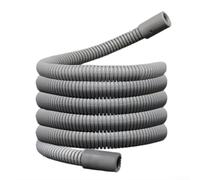 Tubo di scarico per asciugatrice, 1-2 m, materiale PE+PT, diametro interno 10 mm, facile da installare con adattatore, per lavatrici Haier/Siemens per un'efficiente uscita dell'acqua (1,5 m)