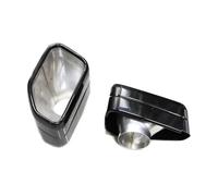 Tubo Di Scarico Per Auto Per BMW Per X3 G01 Per X4 G02 2022 Scarico Quadrato In Acciaio Inox Marmitta Nera Collettore Di Scarico Saldato Ugello Tubo Di Scarico Auto(Black)