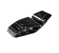 Tubo Di Scarico Per Auto Per BMW Per X3 LCI G01 30i Ix EX Per X4 LCI G02 30iX Copertura Terminale Di Scarico In Acciaio Inox, Ugello Per Marmitta Sportiva Quadrata Tubo Di Scarico Auto(Black)
